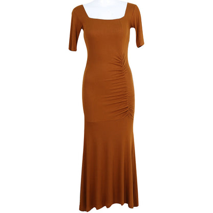 Sexy Square Neckline Long Dresses for Women