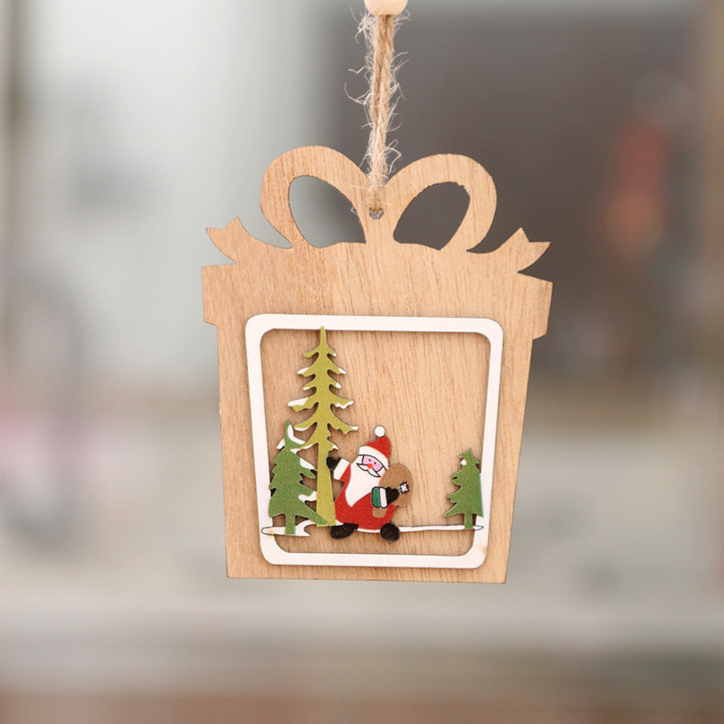 Merry Chritmas Wodden Widget for Decoration