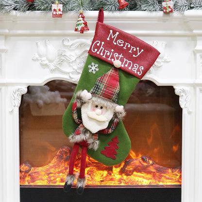 Merry Christmas Large Socks for Candy