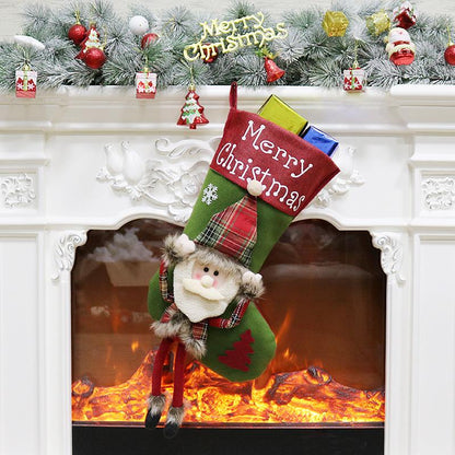 Merry Christmas Large Socks for Candy