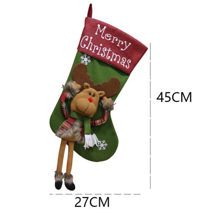 Merry Christmas Large Socks for Candy