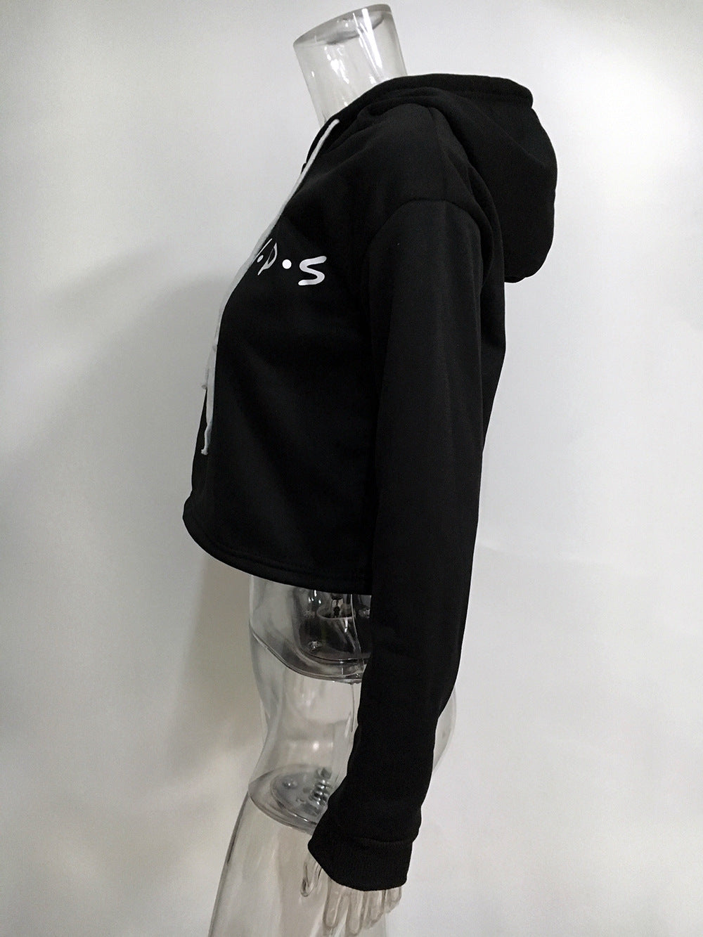 Casual Friends Letter Long Sleeves Hoodies