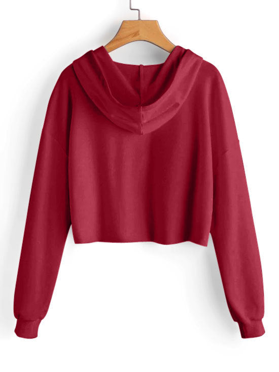 Casual Friends Letter Long Sleeves Hoodies