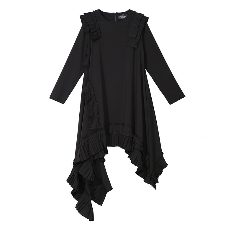Designed Irregular Long Dresses