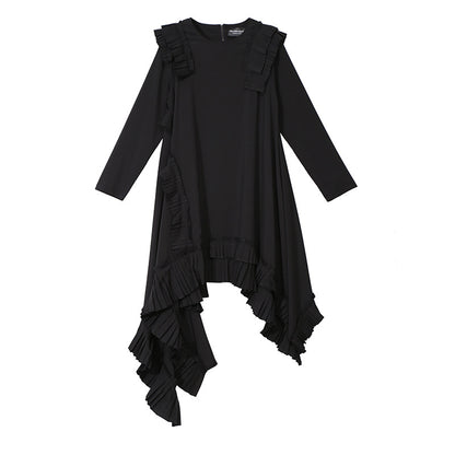 Designed Irregular Long Dresses