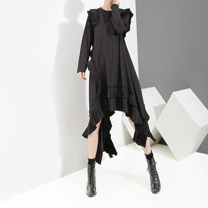 Designed Irregular Long Dresses