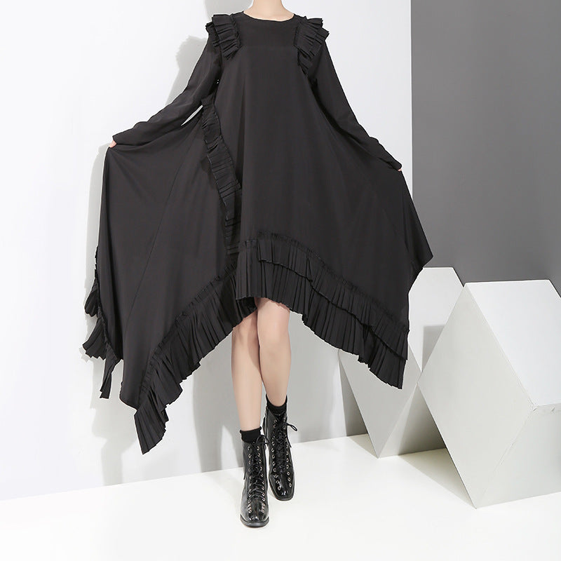 Designed Irregular Long Dresses
