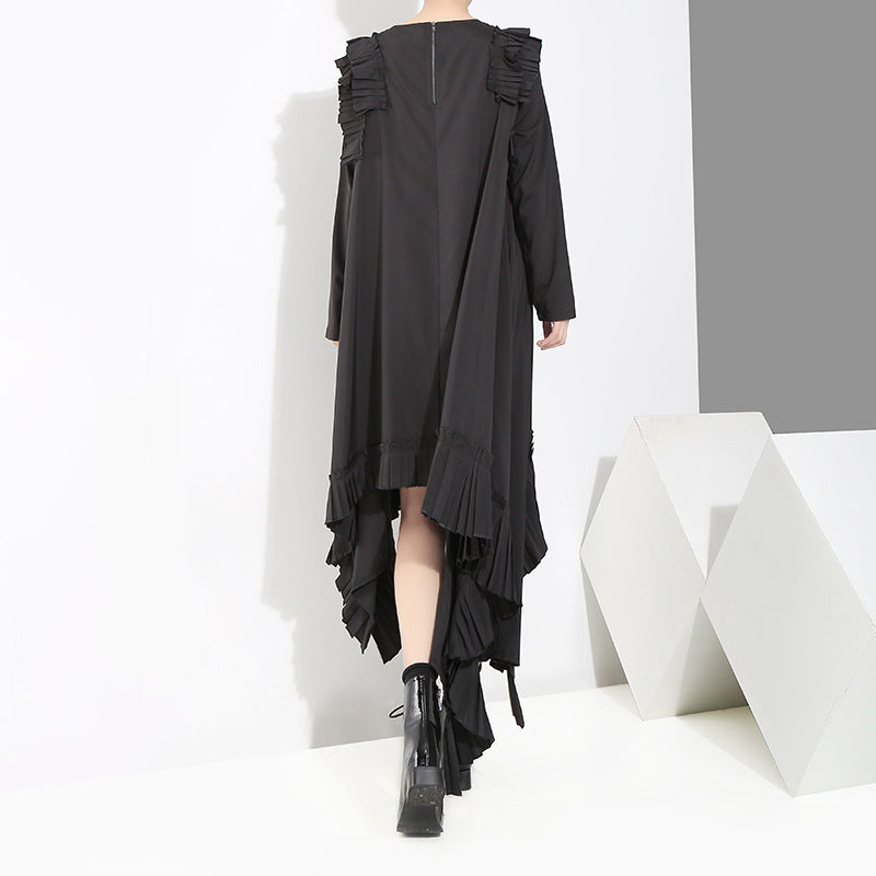 Designed Irregular Long Dresses