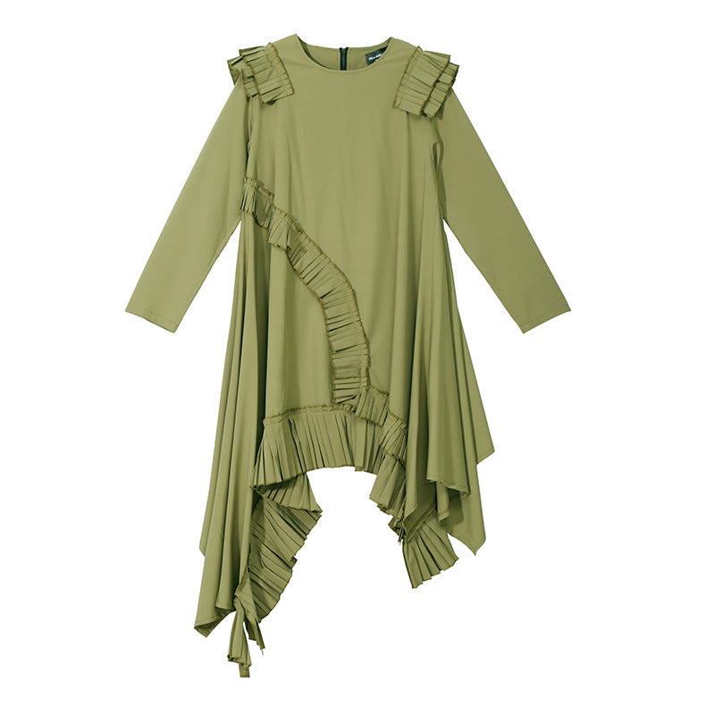Designed Irregular Long Dresses