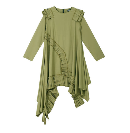 Designed Irregular Long Dresses