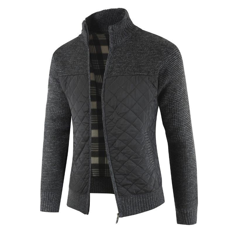Warm Winter Knitting Men Cardigan Overcoat