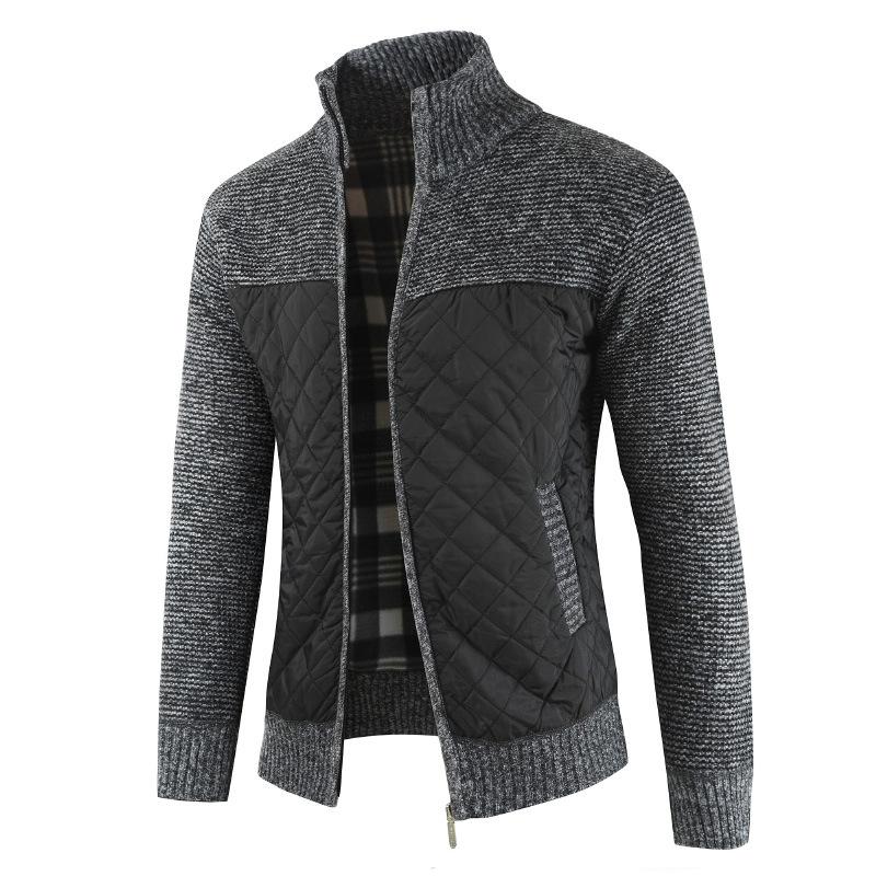 Warm Winter Knitting Men Cardigan Overcoat