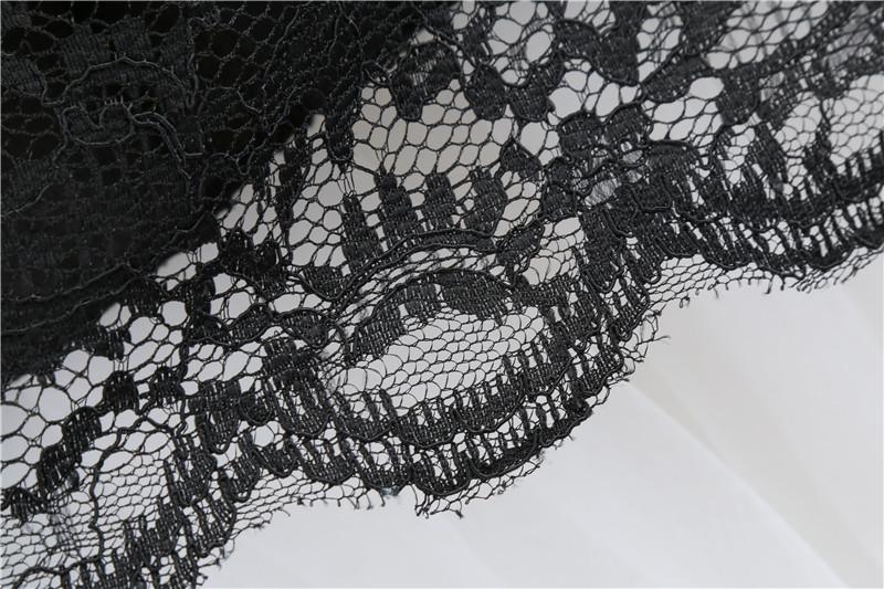 Vintage Lace Long Sleeves Lace Dresses-STYLEGOING