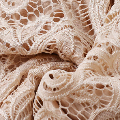 Vintage Round Neck Elegant Lace Dresses