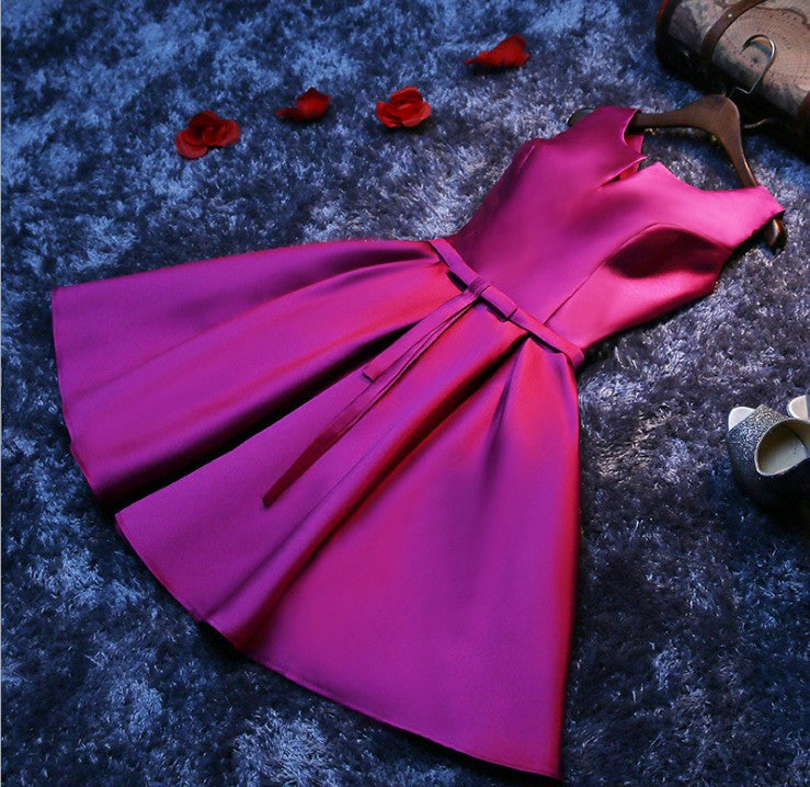 Elegant women short party dresses/Bridemaid Dresses
