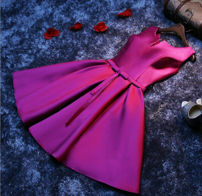 Elegant women short party dresses/Bridemaid Dresses