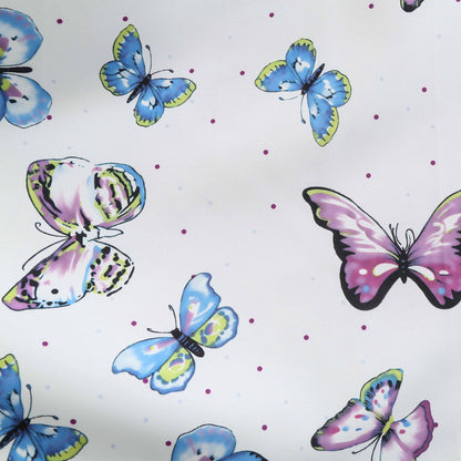 Vintage Sleeveless Butterfly Print Short Dresses