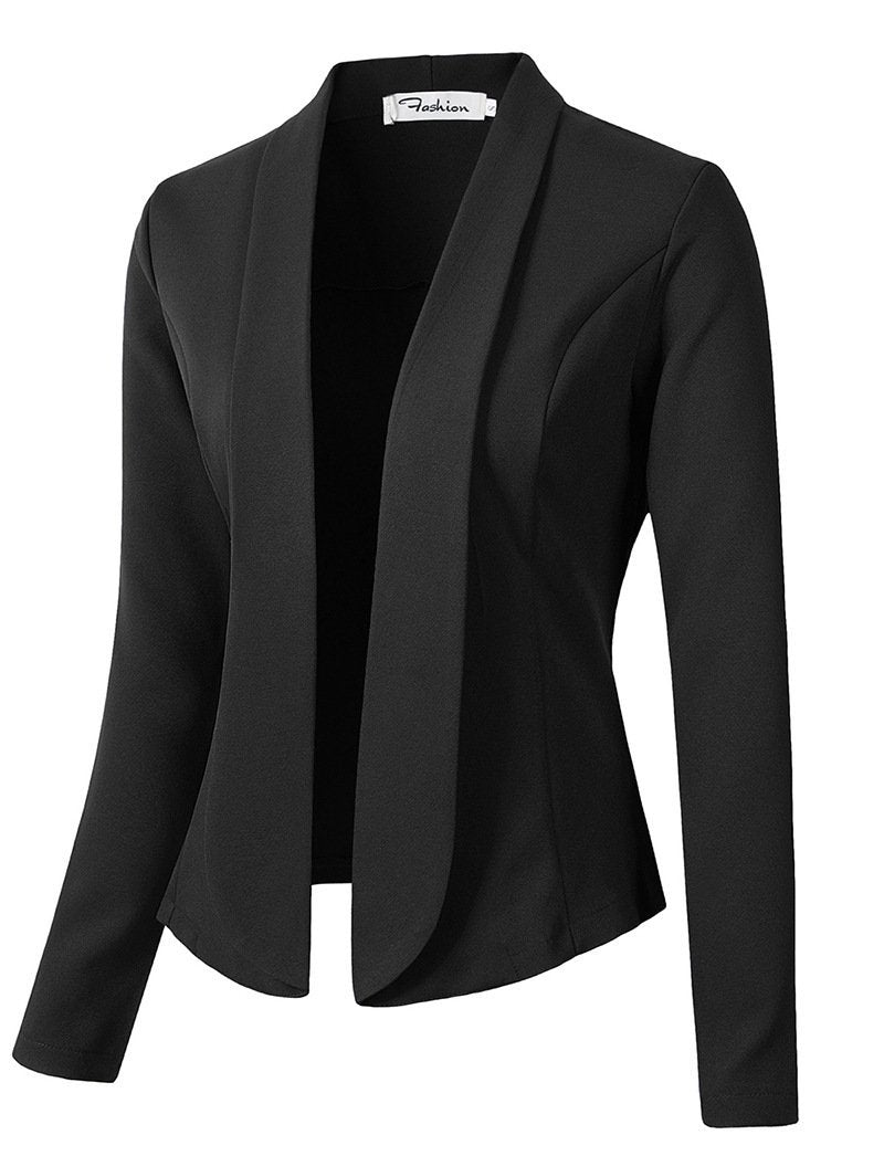 Leisure Women Long Sleeves Blazer Coat