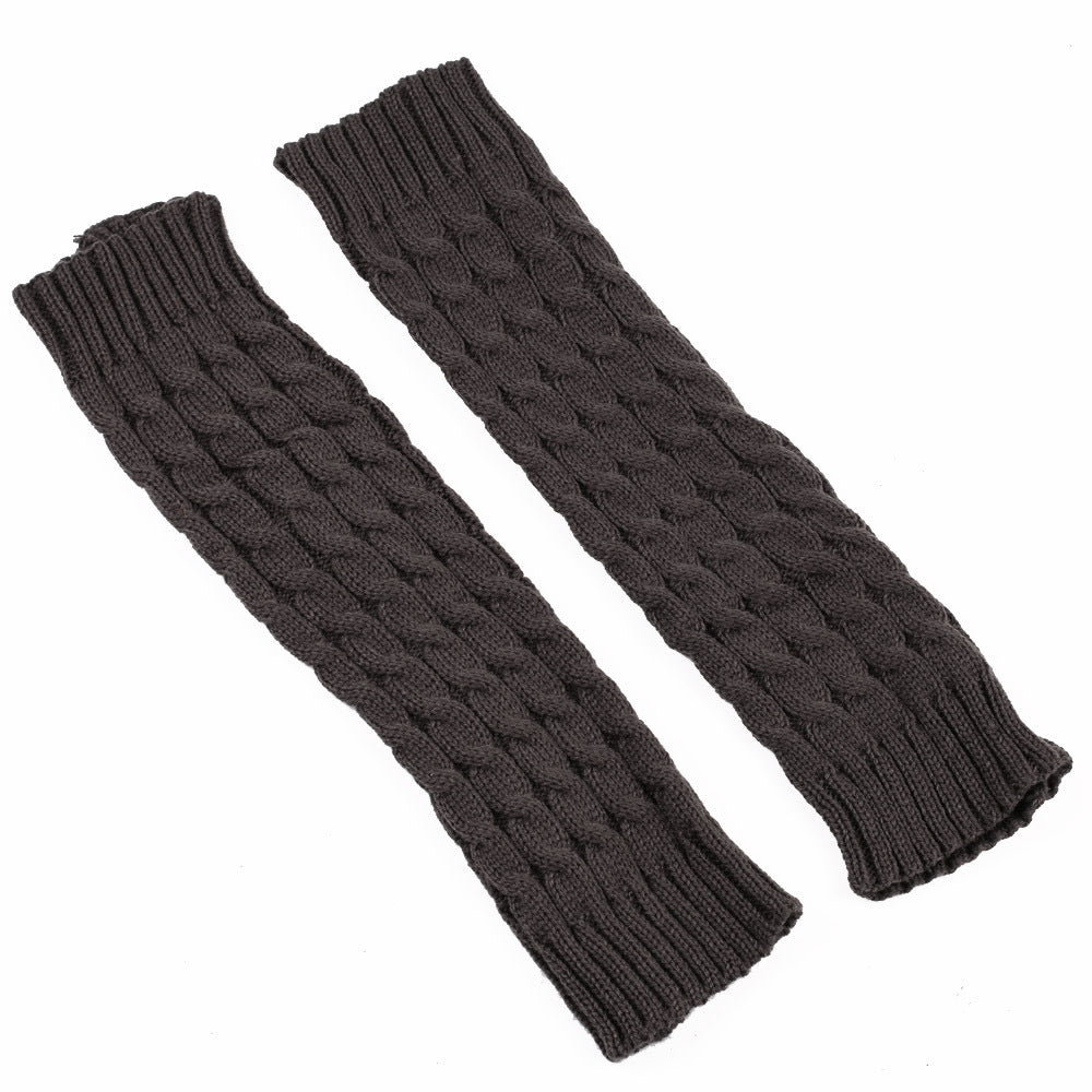 2 Pairs/set 40 cm Long Knitted Socks for Women