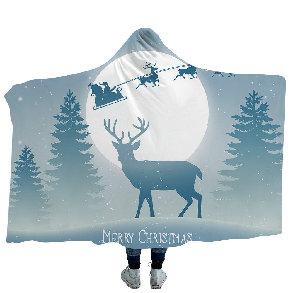 Merry Christmas Magic Hats Throw Blankets