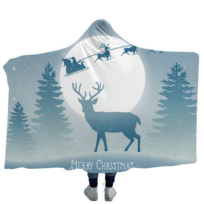 Merry Christmas Magic Hats Throw Blankets