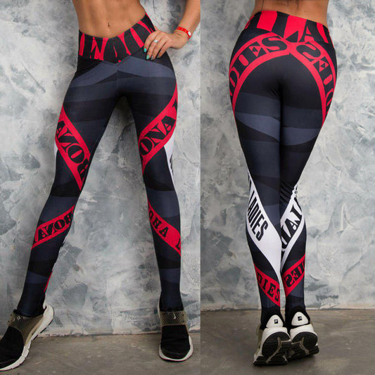 Sexy Geometry Design Yoga Leggings