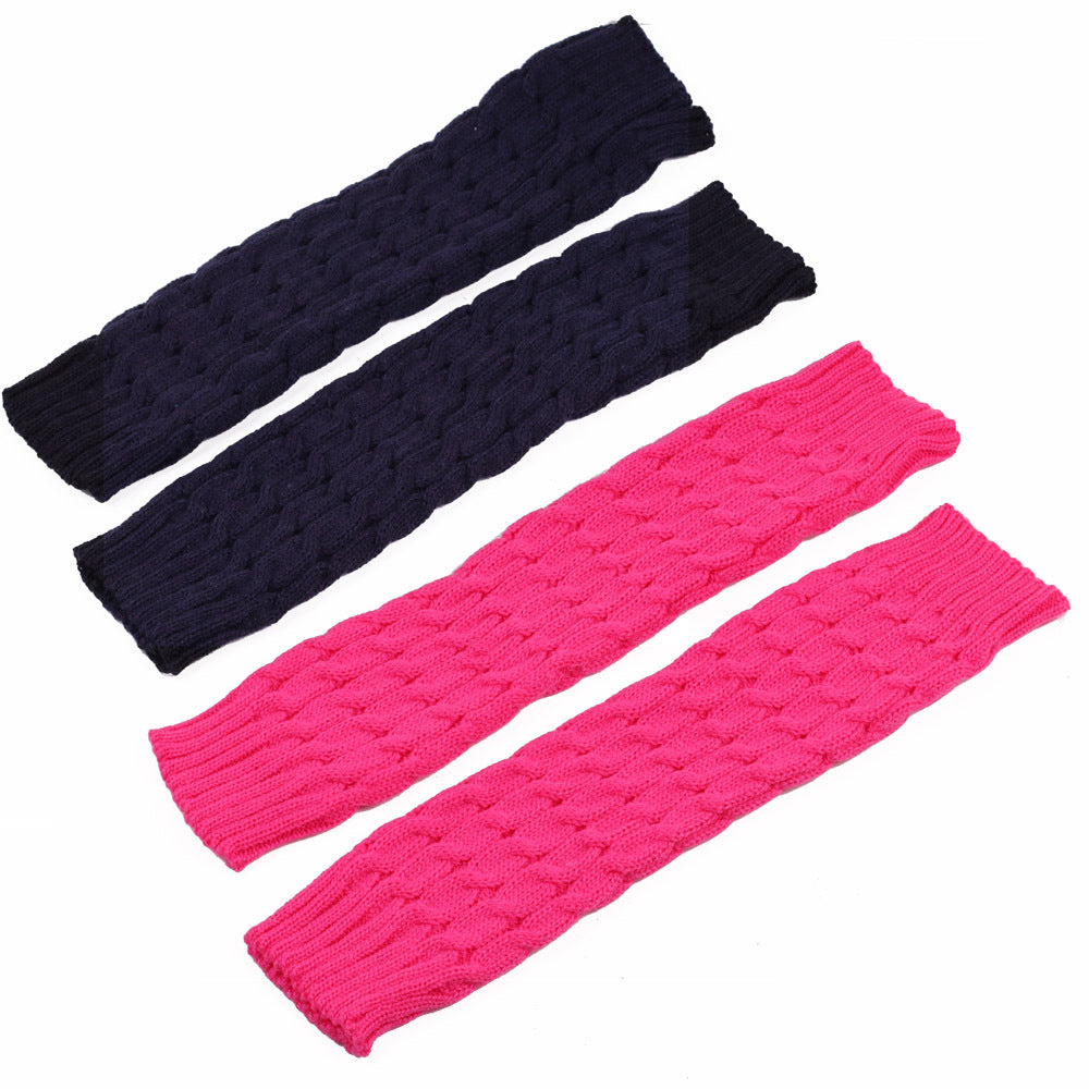 2 Pairs/set 40 cm Long Knitted Socks for Women