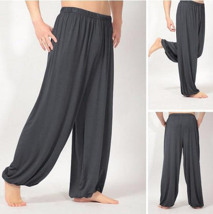 Casual Men's Yoga Cotton Cozy Pants-STYLEGOING