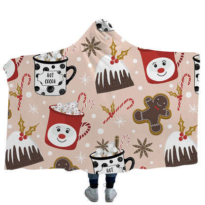 Merry Christmas Magic Hats Throw Blankets