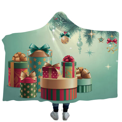 Merry Christmas Magic Hats Throw Blankets
