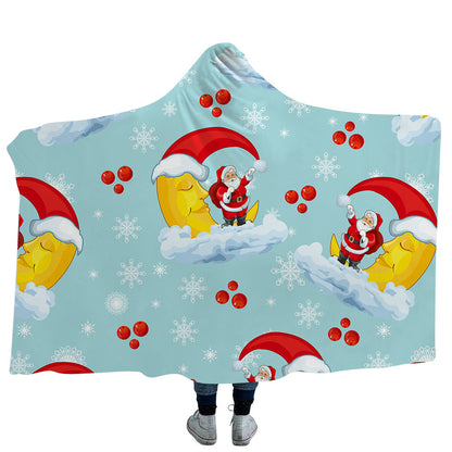 Merry Christmas Magic Hats Throw Blankets