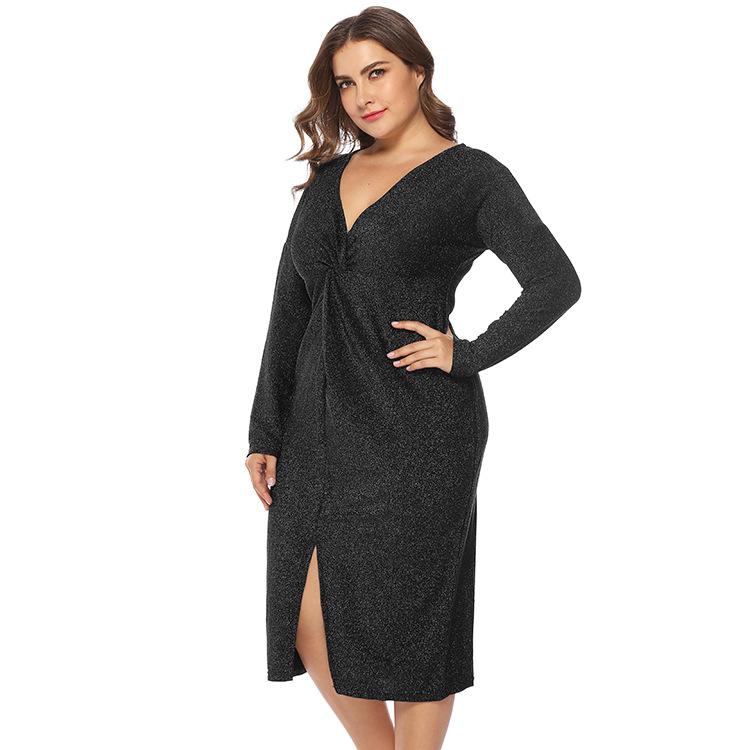 Plus Sizes Women V Neck Short Party Dresses
