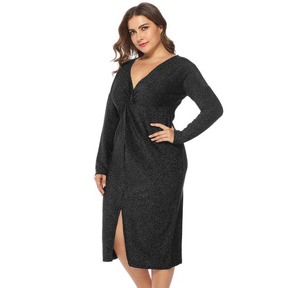 Plus Sizes Women V Neck Short Party Dresses