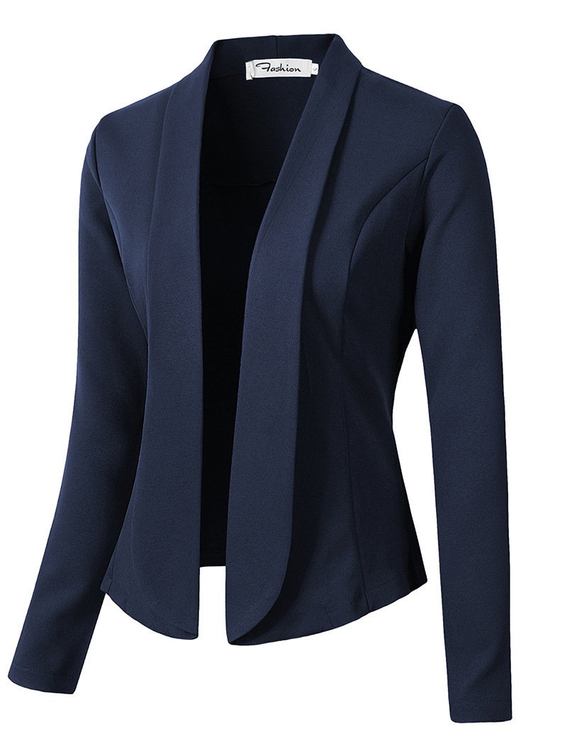 Leisure Women Long Sleeves Blazer Coat