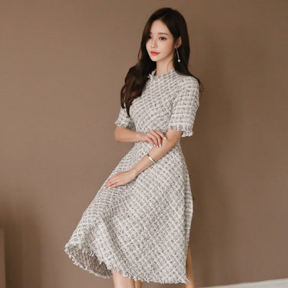 Elegant High Neck Women Party Dresses