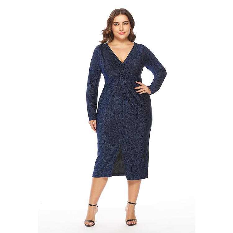Plus Sizes Women V Neck Short Party Dresses