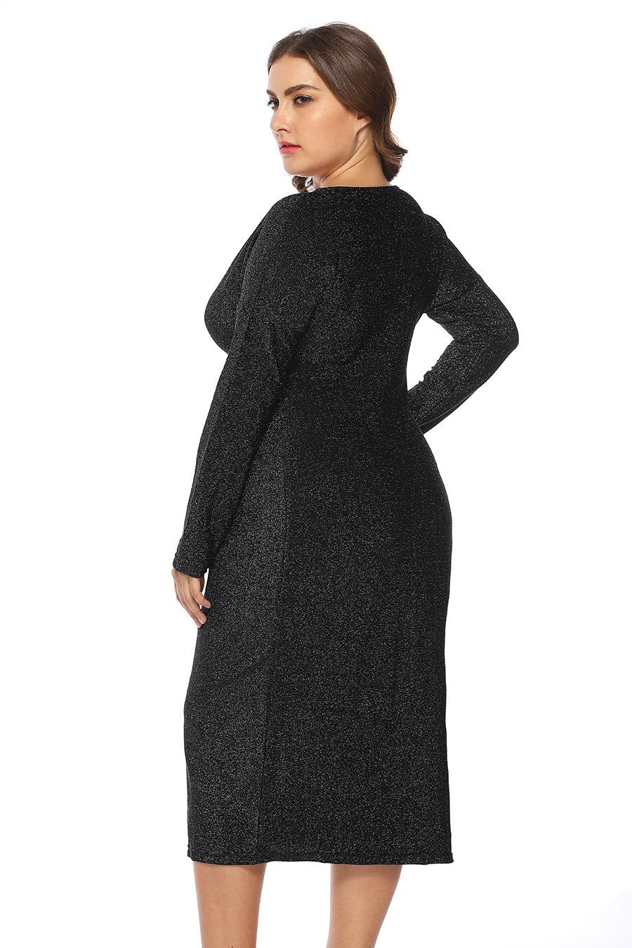 Plus Sizes Women V Neck Short Party Dresses