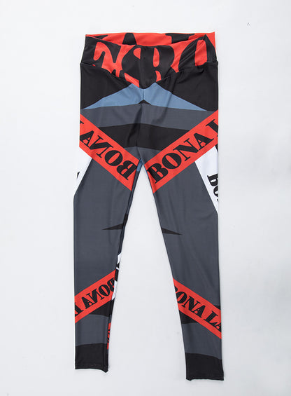Sexy Geometry Design Yoga Leggings