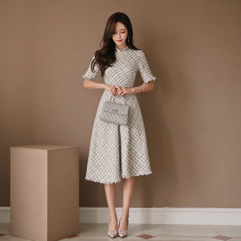 Elegant High Neck Women Party Dresses