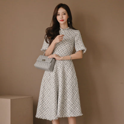 Elegant High Neck Women Party Dresses