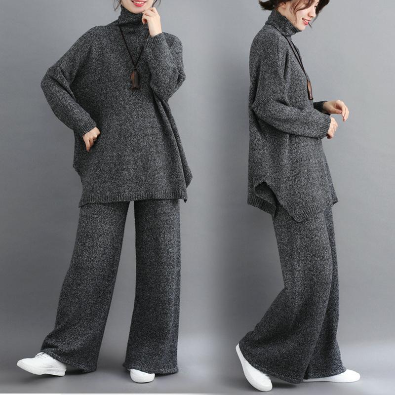 Women Plus Sizes Two Pieces Outfits-STYLEGOING