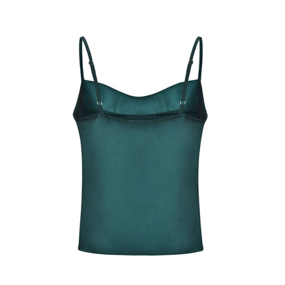 Sexy Chiffon Spagetti Straps Women Crop Tops