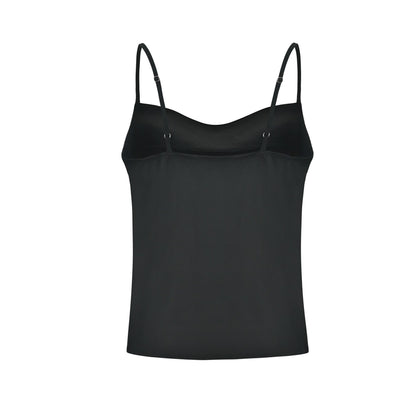 Sexy Chiffon Spagetti Straps Women Crop Tops