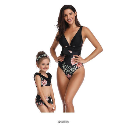 Summer Beach One Piece Bikini Swimwear-STYLEGOING