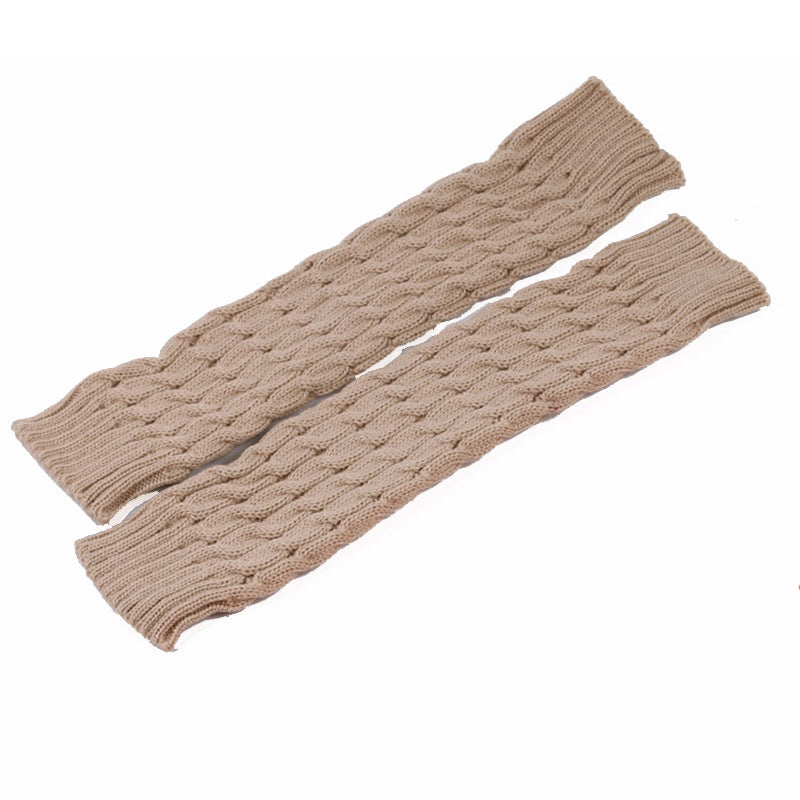 2 Pairs/set 40 cm Long Knitted Socks for Women