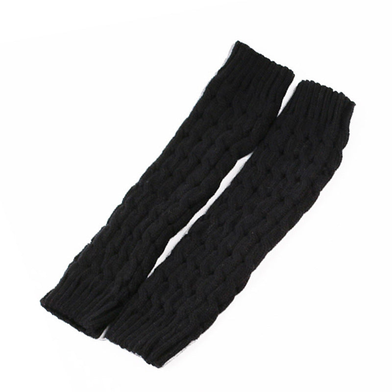 2 Pairs/set 40 cm Long Knitted Socks for Women