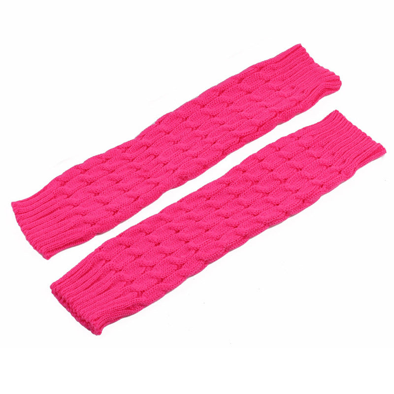 2 Pairs/set 40 cm Long Knitted Socks for Women