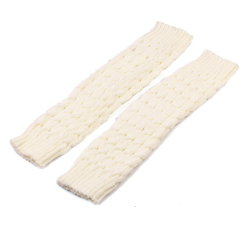 2 Pairs/set 40 cm Long Knitted Socks for Women