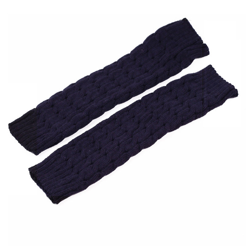 2 Pairs/set 40 cm Long Knitted Socks for Women
