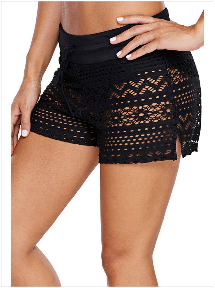 Women Lace Summer Swiming Pants-STYLEGOING